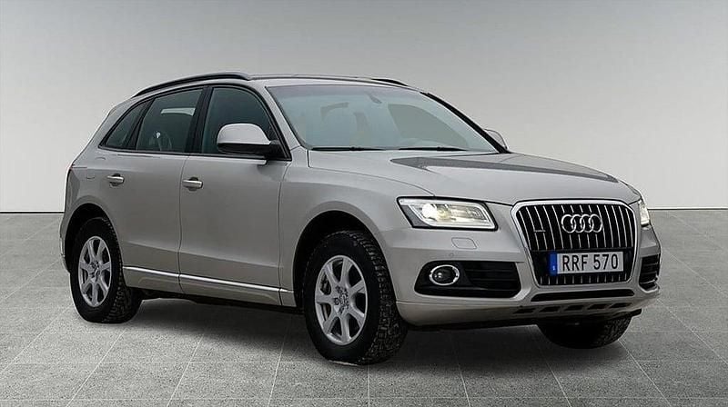 Silver Begagnad 2014 Audi Q5 Design SUV | 139 900 kr (Marknadspris) - Bild 1/4