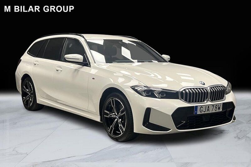 Vit Begagnad 2024 BMW 330e M Sport Kombi | 599 000 kr - Bild 1/4