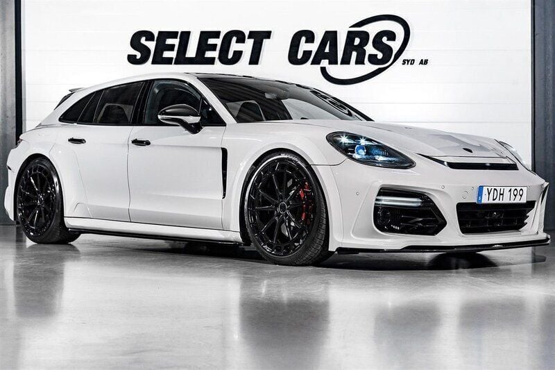 Grå Begagnad 2018 Porsche Panamera GTS Sedan | 1 199 000 kr - Bild 1/4