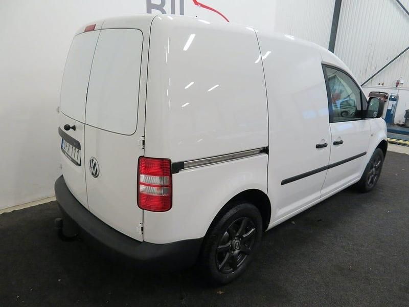 Begagnad VW Caddy 75 HK (55 kW) 2014 Vit Minibuss