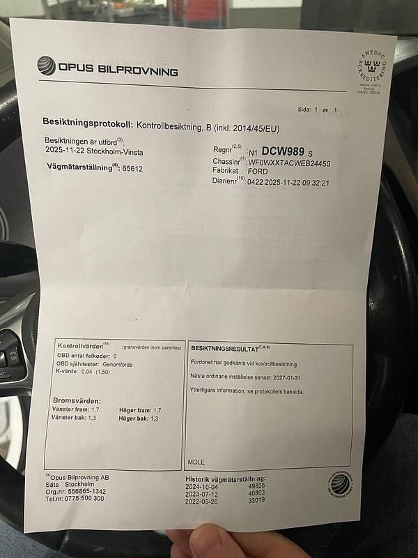 Begagnad 2015 Ford Transit Minibuss | 85 000 kr (Marknadspris) - Bild 1/4