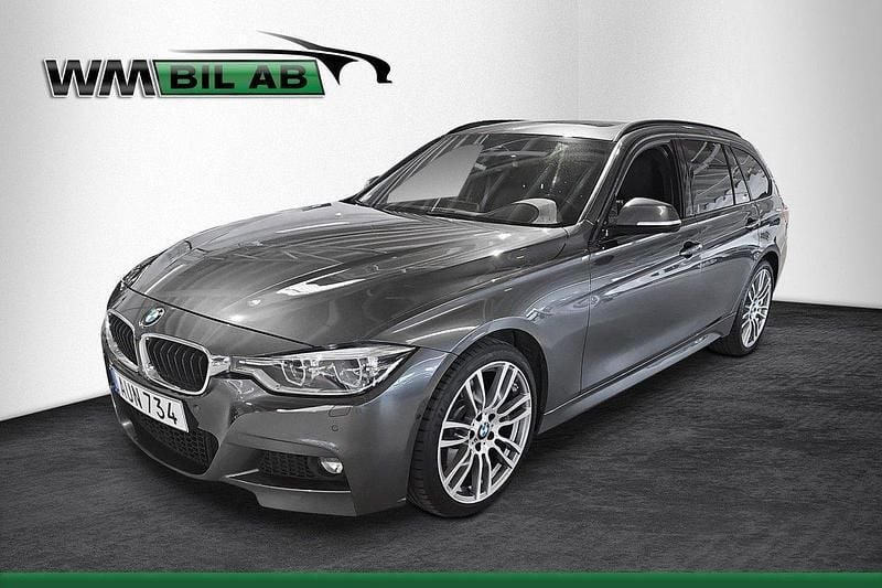 Grå Begagnad 2019 BMW 330 M Sport Kombi | 309 000 kr (Marknadspris) - Bild 1/4