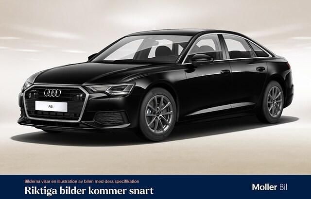 Brilliantsvart Begagnad 2020 Audi A6 Proline Sedan | 323 900 kr (Marknadspris) - Bild 1/3