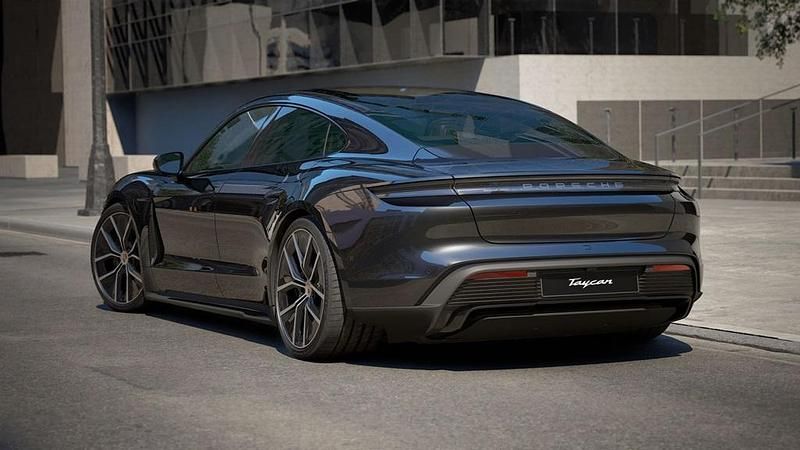 Ny Porsche Taycan 319 kW (435 HK) 2026 Svart Sedan