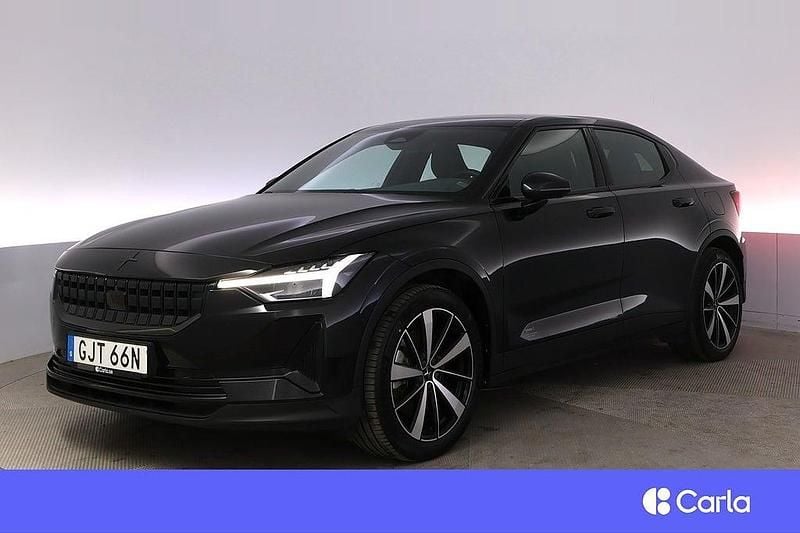 Svart Begagnad 2022 Polestar 2 Plus Halvkombi | 364 900 kr (Marknadspris) - Bild 1/4