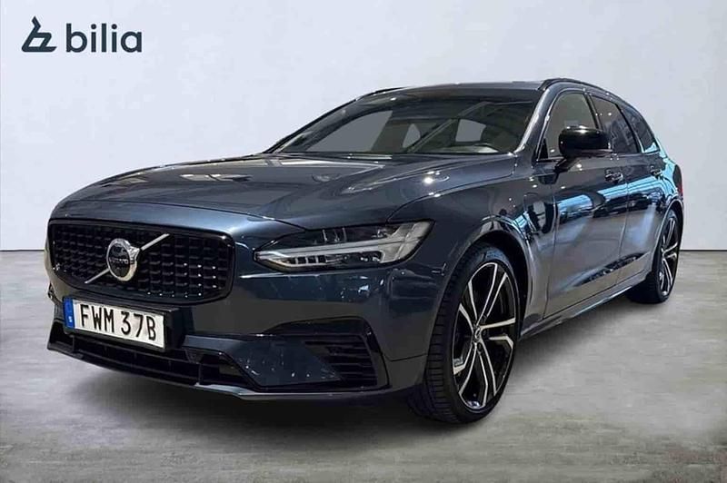 Blå Begagnad 2021 Volvo V90 Kombi | 394 900 kr - Bild 1/1