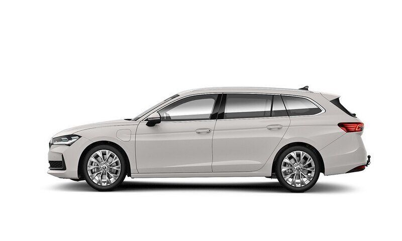Vit (purity white) Ny 2025 Skoda Superb Selection Kombi | 478 400 kr (Lite dyr) - Bild 1/4