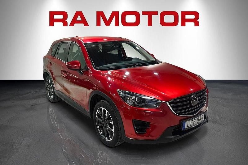 Begagnad Mazda CX-5 Optimum 175 HK (128 kW) 2015 Röd SUV