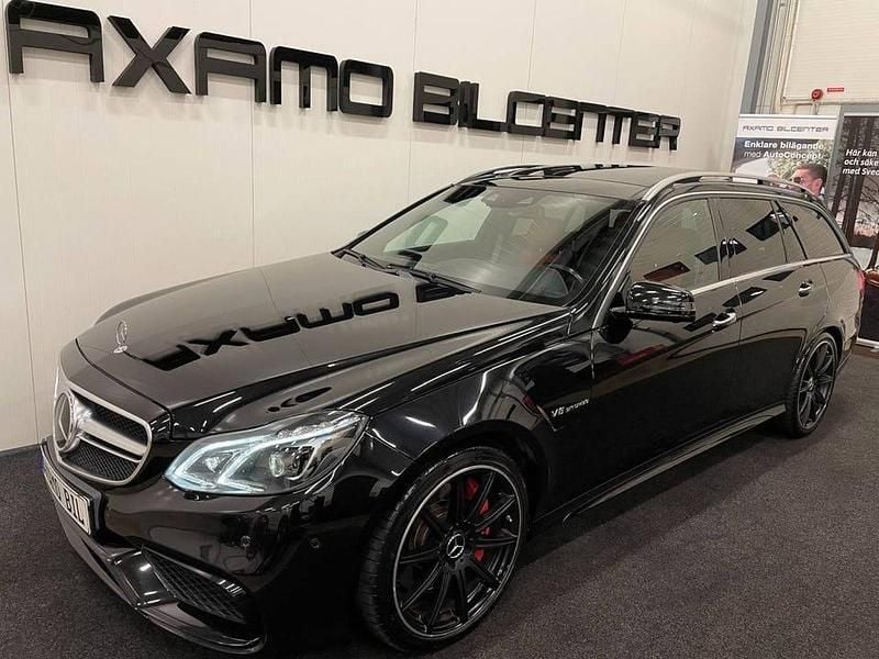 Svart Begagnad 2013 Mercedes E63 AMG Exclusive Kombi | 399 900 kr (Bra pris) - Bild 1/4