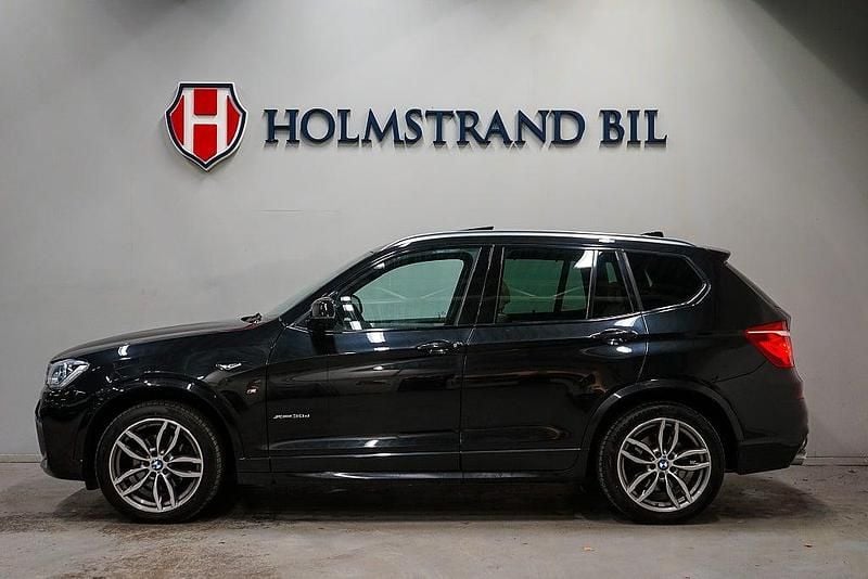 Svart Begagnad 2016 BMW X3 M Sport SUV | 354 900 kr - Bild 1/4