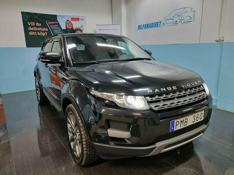 Svart Begagnad 2011 Land Rover Range Rover evoque Pure SUV | 169 000 kr (Dyr) - Bild 1/4