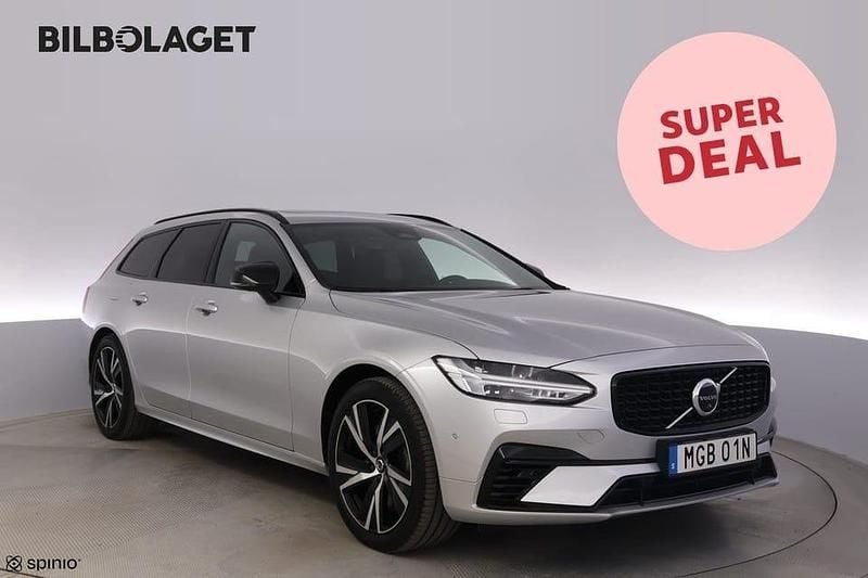 Begagnad Volvo V90 R-Design 462 HK (339 kW) 2022 Silver Kombi