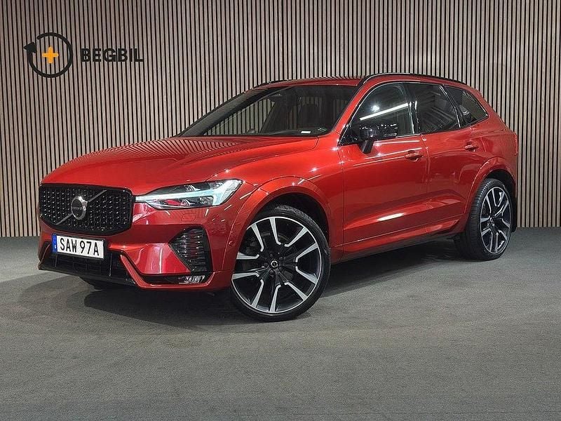 Röd Begagnad 2021 Volvo XC60 R-Design SUV | 498 700 kr - Bild 1/4