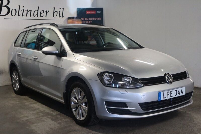 Silver Begagnad 2014 VW Golf VII Kombi | 94 800 kr (Marknadspris) - Bild 1/4