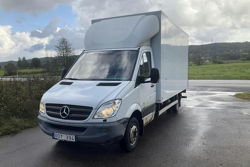 Vit Begagnad 2008 Mercedes Sprinter Van | 149 000 kr - Bild 1/4