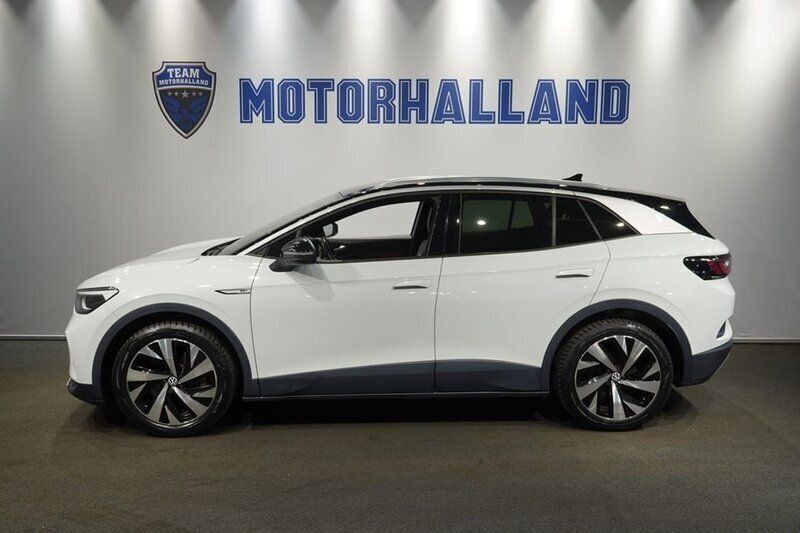 Vit Begagnad 2021 VW ID.4 Pro Performance SUV | 319 900 kr (Marknadspris) - Bild 1/4