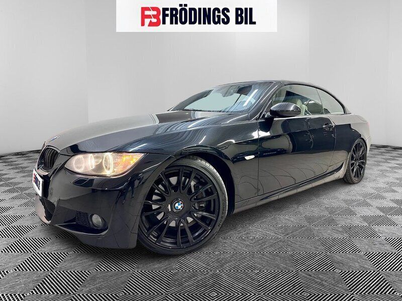 Svart Begagnad 2007 BMW 335 Cabriolet Comfort Edition Cab | 149 900 kr (Superpris) - Bild 1/4
