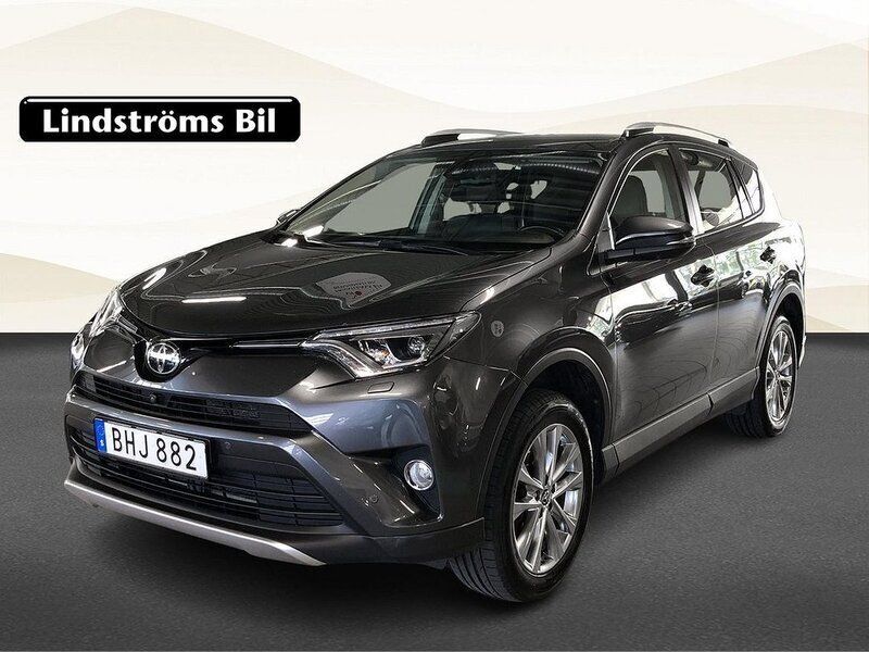 Mörkgrå Begagnad 2016 Toyota RAV4 Executive SUV | 219 000 kr (Dyr) - Bild 1/3