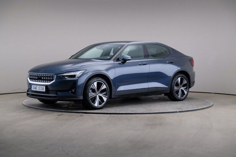 Mörkblå Begagnad 2022 Polestar 2 Pilot-lite Sedan | 365 000 kr (Bra pris) - Bild 1/4