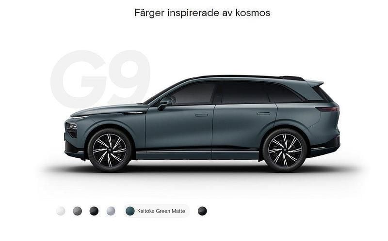 Ny 2025 XPENG G9 AWD Performance SUV | 849 900 kr (Marknadspris) - Bild 1/3