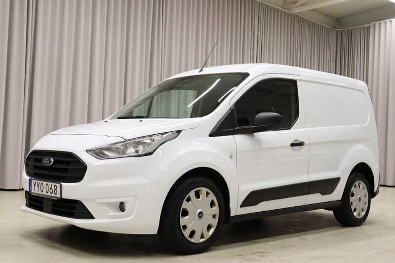 Vit (frozen white) Begagnad 2019 Ford Transit Van | 129 900 kr (Marknadspris) - Bild 1/4