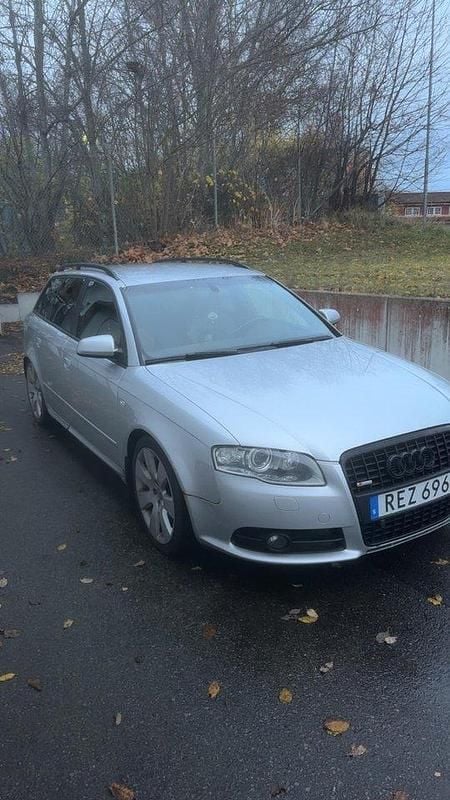 Silver Begagnad 2008 Audi A4 S-Line Kombi | 30 000 kr (Marknadspris) - Bild 1/4