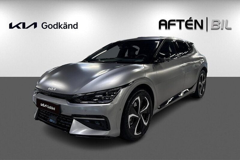 Grå Begagnad 2022 Kia EV6 2 SUV | 449 800 kr (Superpris) - Bild 1/3