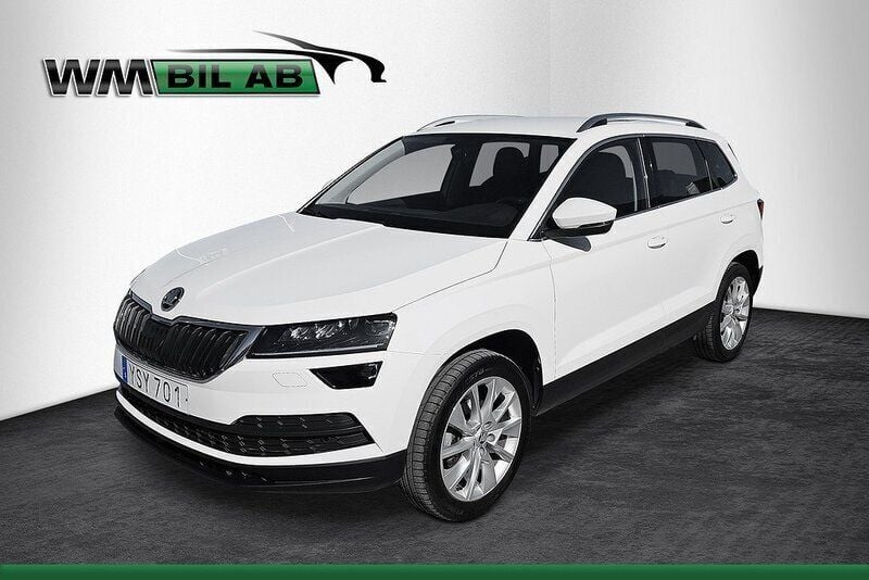 Vit Begagnad 2018 Skoda Karoq Business Line SUV | 237 000 kr (Marknadspris) - Bild 1/4