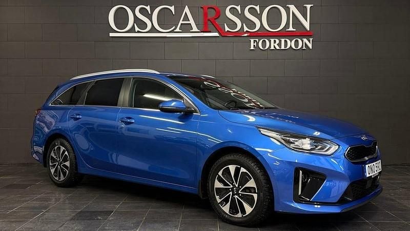 Begagnad Kia Ceed Sportswagon Advance 143 HK (105 kW) 2021 Blå Kombi