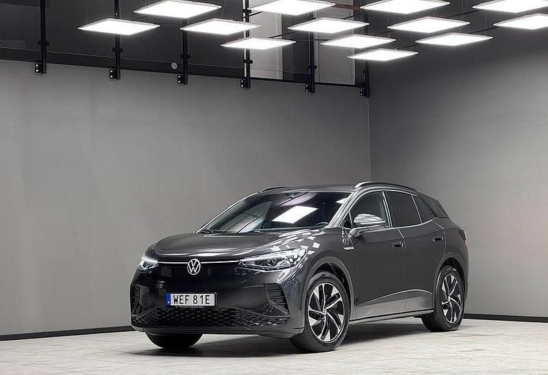 Mörkgrå Begagnad 2022 VW ID.4 Pro Performance SUV | 299 900 kr (Bra pris) - Bild 1/4