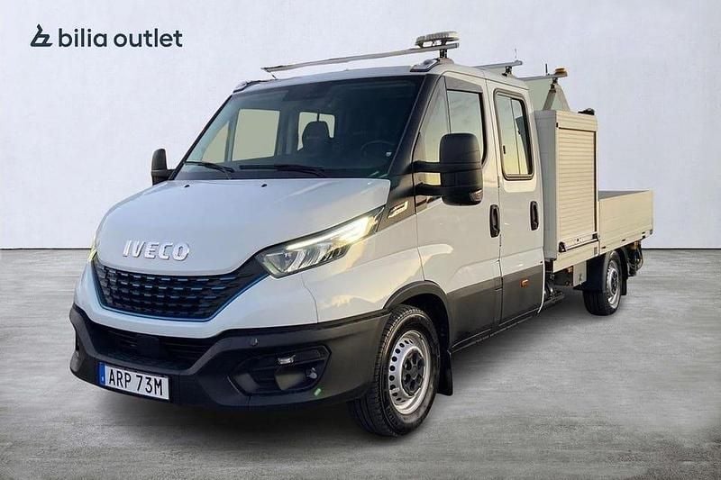 Vit Begagnad 2021 Iveco Daily Van | 289 900 kr (Superpris) - Bild 1/3