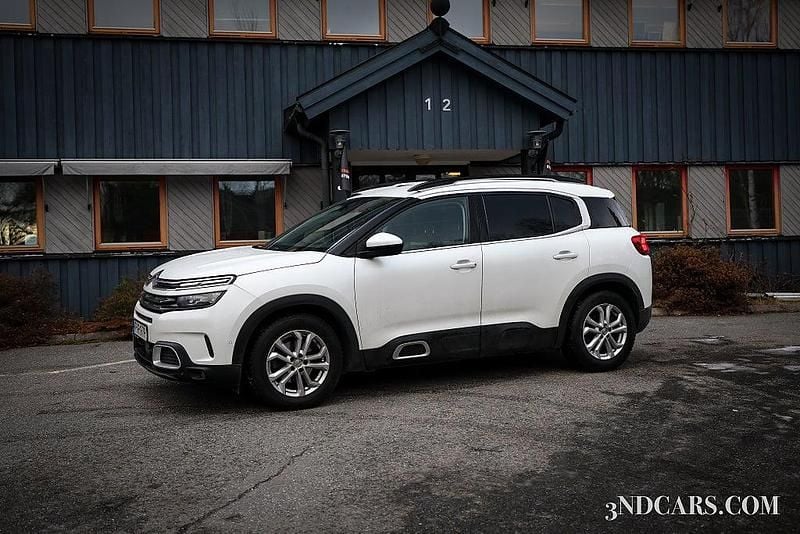 Vit Begagnad 2019 Citroën C5 Aircross SUV | 199 900 kr (Superpris) - Bild 1/4