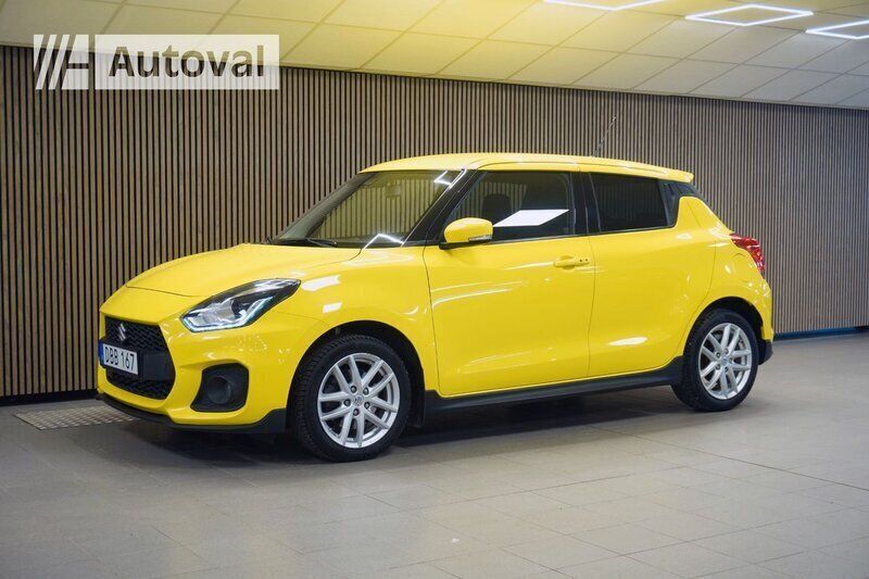 Gul Begagnad 2018 Suzuki Swift Sport Halvkombi | 169 700 kr (Lite dyr) - Bild 1/4