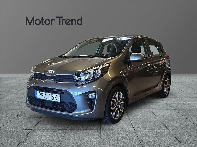 Grå Begagnad 2022 Kia Picanto Halvkombi | 154 900 kr (Lite dyr) - Bild 1/4