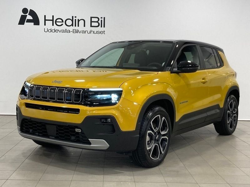 Gul Begagnad 2023 Jeep Avenger EV Summit SUV | 359 900 kr - Bild 1/4