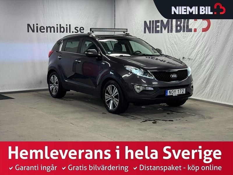 Grå Begagnad 2014 Kia Sportage SUV | 139 900 kr (Lite dyr) - Bild 1/3
