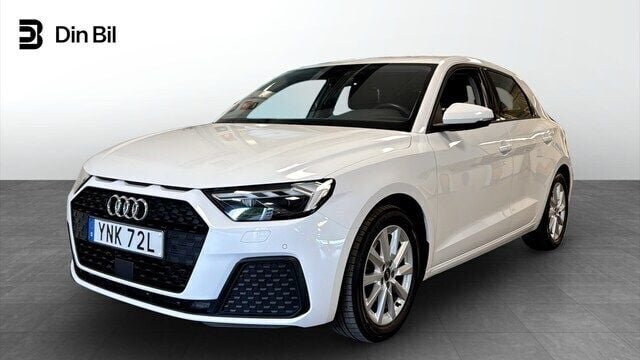 Vit Begagnad 2022 Audi A1 Sportback Proline Halvkombi | 189 000 kr (Marknadspris) - Bild 1/4