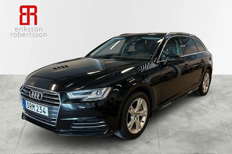 Svart Begagnad 2018 Audi A4 Kombi | 189 900 kr (Marknadspris) - Bild 1/4