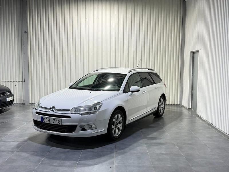 Vit Begagnad 2010 Citroën C5 Kombi | 34 900 kr (Marknadspris) - Bild 1/4