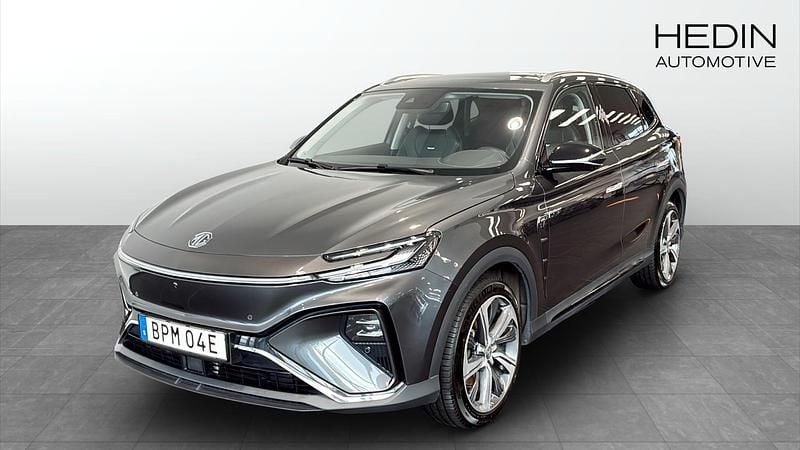 Grå (black) Begagnad 2022 MG Marvel R Luxury SUV | 289 900 kr - Bild 1/4