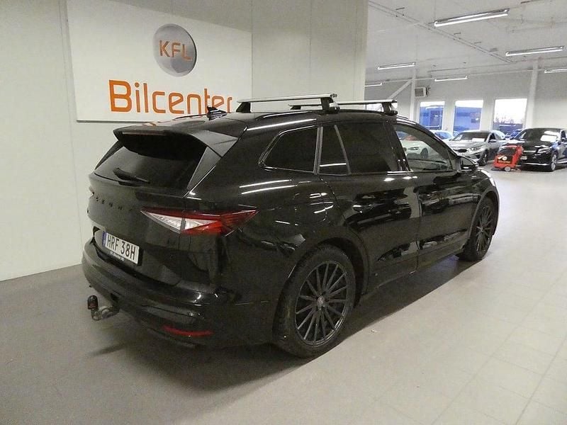 Begagnad Skoda Enyaq iV SportLine 194 kW (265 HK) 2022 Svart SUV