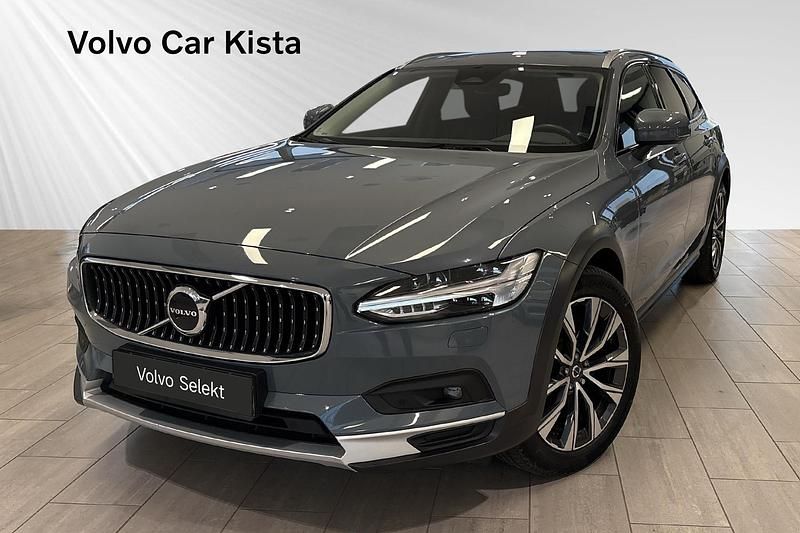 Grå Begagnad 2022 Volvo V90 CC Plus Kombi | 449 900 kr (Dyr) - Bild 1/3