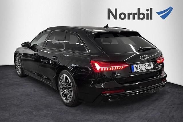 Begagnad Audi A6 S-Line 367 HK (269 kW) 2023 Svart Kombi