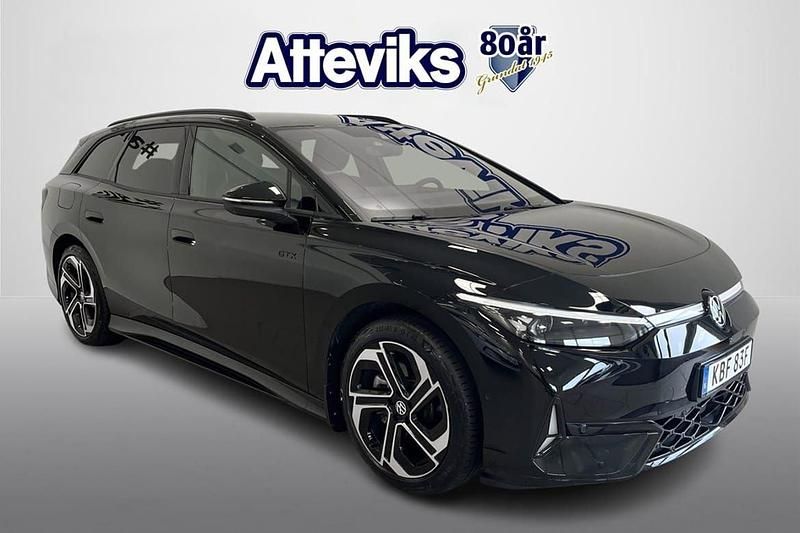 Svart Begagnad 2024 VW ID.7 GTX Sedan | 629 500 kr (Dyr) - Bild 1/4