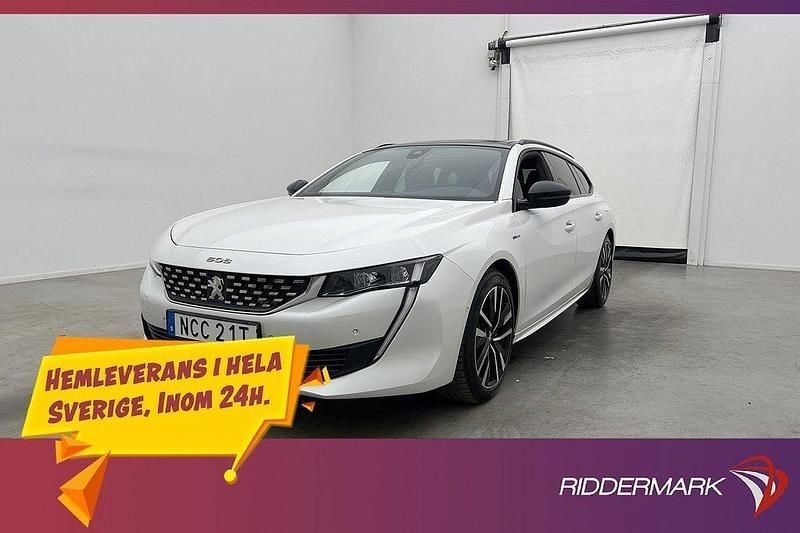 Vit Begagnad 2021 Peugeot 508 GT Kombi | 299 800 kr (Lite dyr) - Bild 1/3