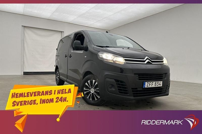Svart Begagnad 2018 Citroën Jumpy Van | 99 800 kr (Bra pris) - Bild 1/3
