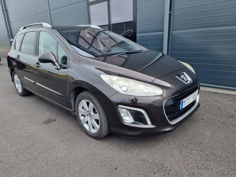 Mörkbrun Begagnad 2012 Peugeot 308 Kombi | 29 900 kr (Bra pris) - Bild 1/4