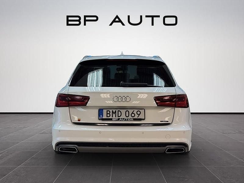 Begagnad Audi A6 S-Line 190 HK (139 kW) 2016 Vit Kombi