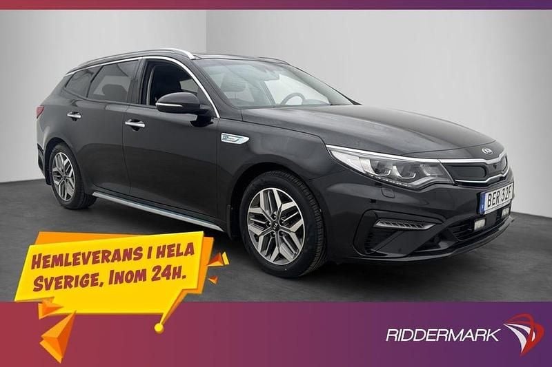 Svart Begagnad 2019 Kia Optima Advance Kombi | 158 990 kr (Marknadspris) - Bild 1/4