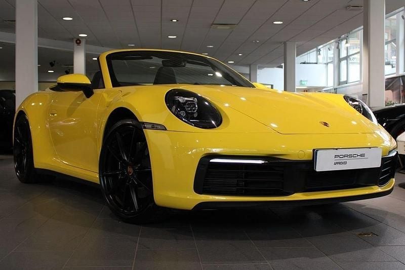 Flerfärgad Begagnad 2021 Porsche 911 Carrera 4S Cabriolet Cab | 1 395 000 kr - Bild 1/4